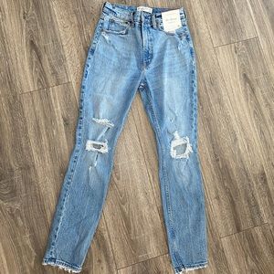Abercrombie & Fitch High Rise Skinny Jeans